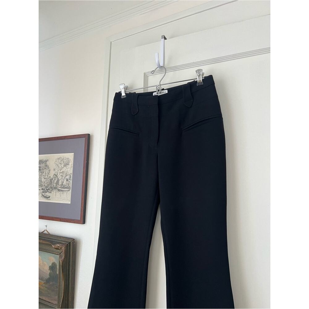 Altuzarra Black Bootcut Dress Trousers - Picture 2 of 8